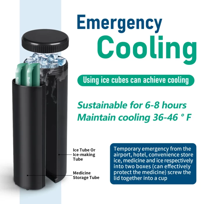 Portable Traveler Insulin Cooler Suite | Big Size | 3-yr Warranty - Image 8